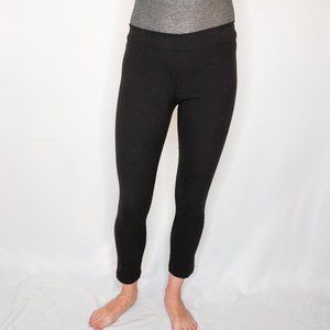 THE ROW Pull-On Black Skinny Ankle Pants
